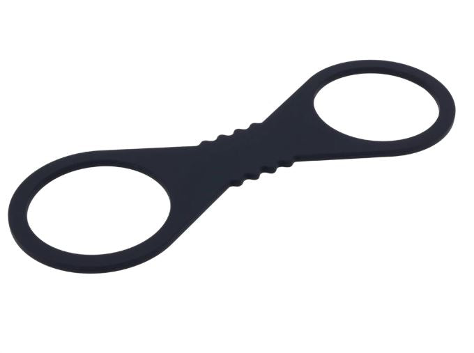 SEX & MISCHIEF SHADOW LARGE SILICONE CUFFS - SS10228