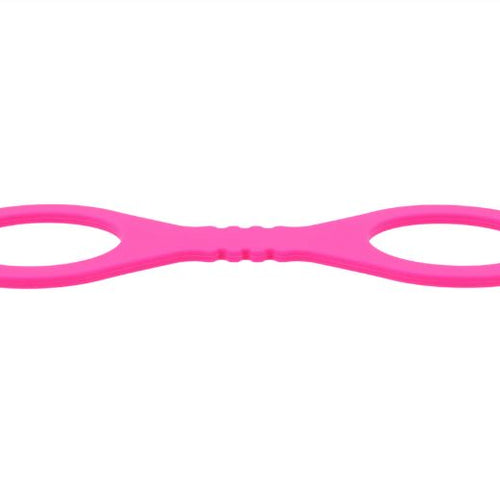 SEX & MISCHIEF HOT PINK SMALL SILICONE CUFFS - SS10233