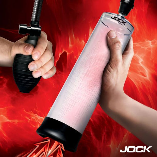 JOCK ADVANCED AMP UP PENIS PUMP W/BULB - CN1030
