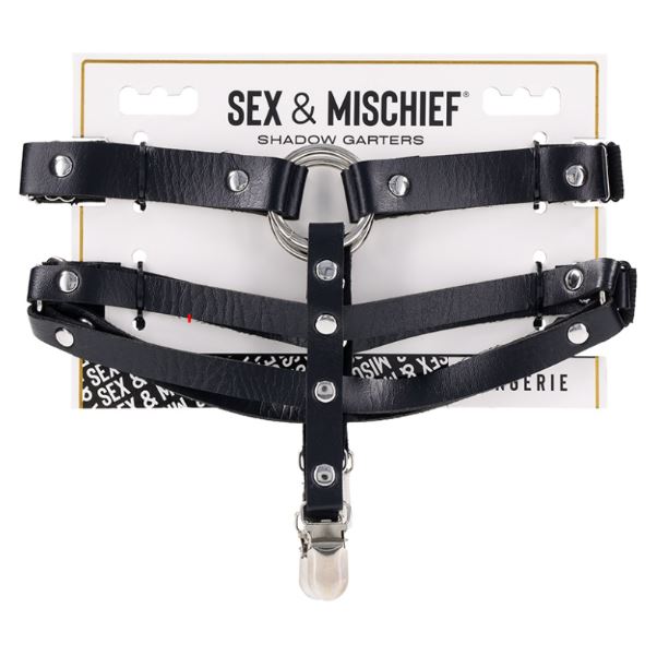 SEX & MISCHIEF SHADOW GARTERS - SS10310