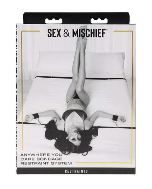 SEX & MISCHIEF ANYWHERE YOU DARE BONDAGE RESTRAINT SYSTEM - SS10312