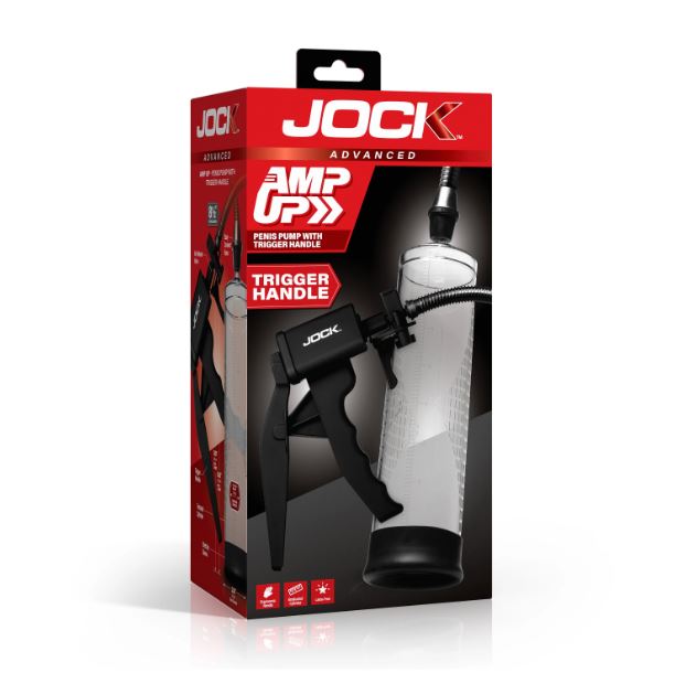 JOCK ADVANCED AMP UP PENIS PUMP W/TRIGGER HANDLE - CN1034