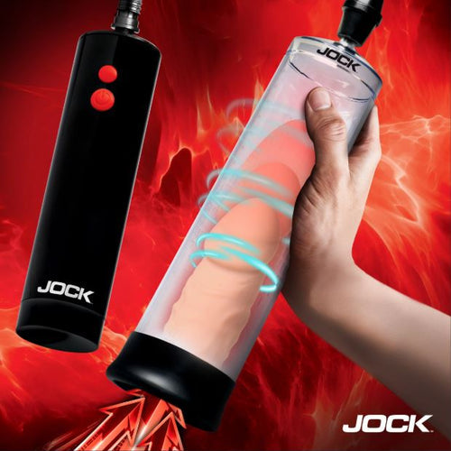 JOCK ADVANCED POWER UP RECHARG AUTOMATIC PENIS PUMP - CN1036