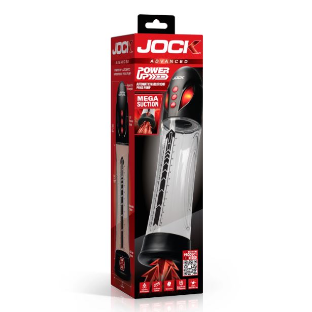 JOCK ADVANCED POWER UP AUTOMAT WATERPROOF PENIS PUMP - CN1037