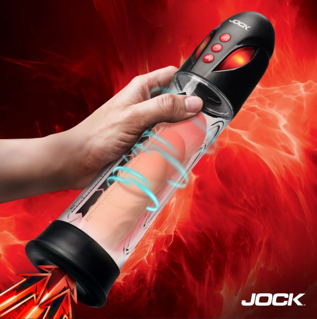 JOCK ADVANCED POWER UP AUTOMAT WATERPROOF PENIS PUMP - CN1037
