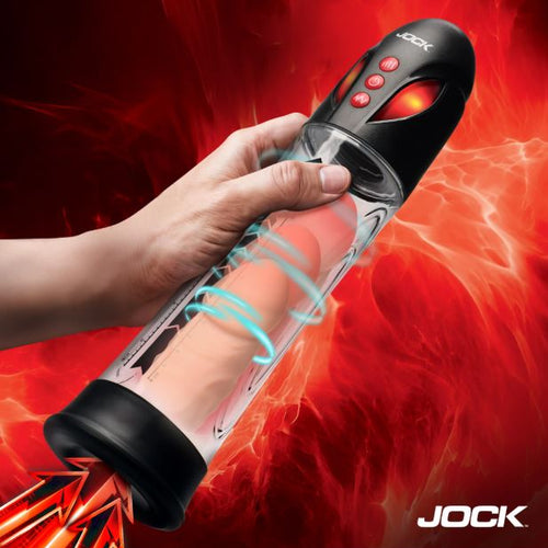 JOCK ADVANCED POWER UP AUTOMAT WATERPROOF PENIS PUMP - CN1037