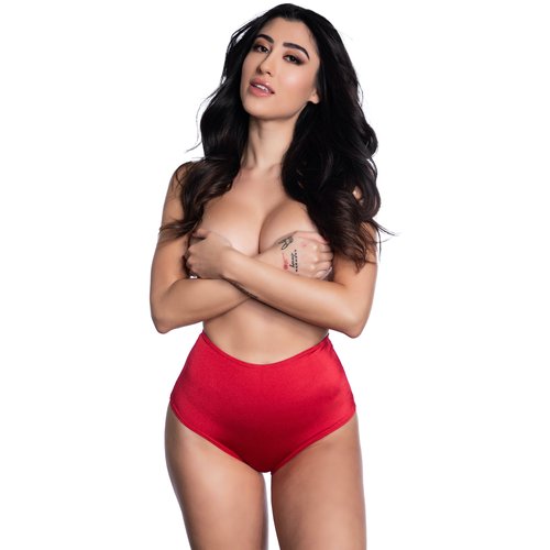 105HW-01 High Waisted Panty - Lycra - 105HW-01-038