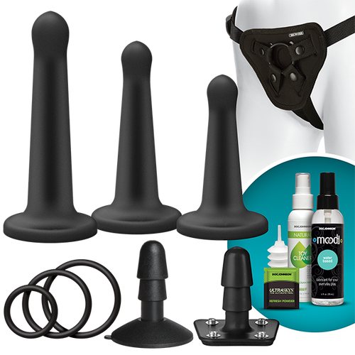 VAC U LOCK PLATINUM SILIC BLACK SET