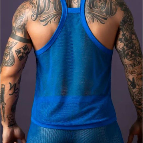 FISHNET 2.0 TANK TOP L - MP11011CBKLX