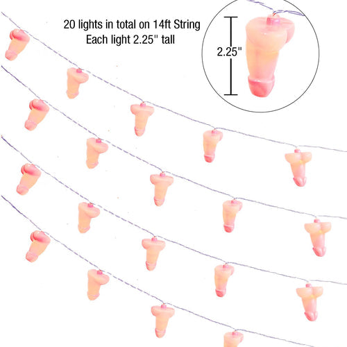 GLITTERATI PENIS STRING LIGHTS