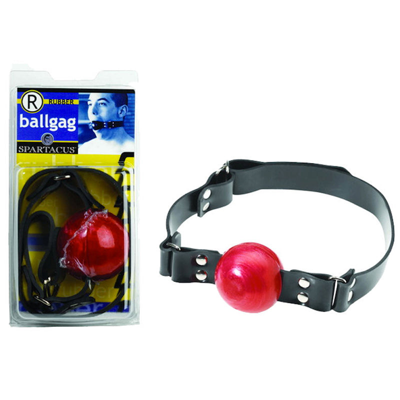 Ball Gag Red Rubber Ball