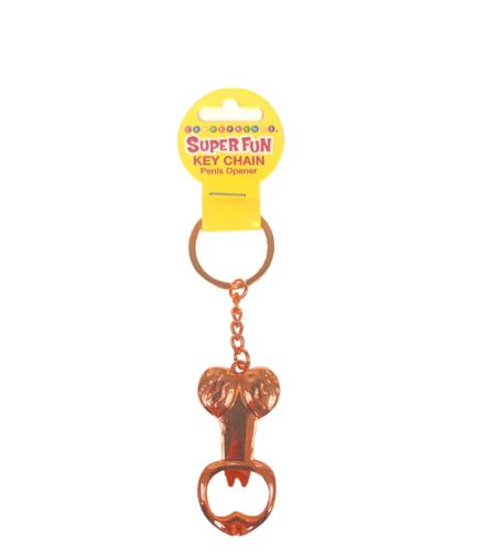 SUPER FUN PENIS BOTTLE OPENER KEY CHAIN