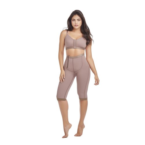 Long Waist Shaper Shorts Plus. High compression mid waist pants, it has an elastic so that