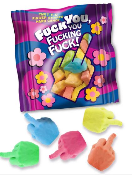 FUCK YOU - YOU FUCKING FUCK CANDY BAG OF 25