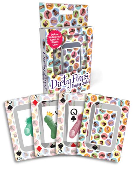 DIRTY PENIS WATERPROOF PLAYING CARDS