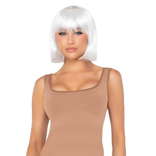 13" Pearl Short Natural Bob Wig - A2834     00222