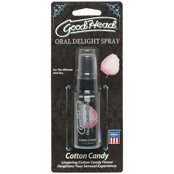 GOODHEAD ORAL DELIGHT SPRAY COTTON CANDY 1 OZ