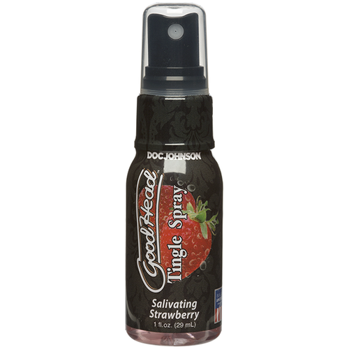 GOODHEAD TINGLE SPRAY SALIVATING STRAWBERRY 1 OZ