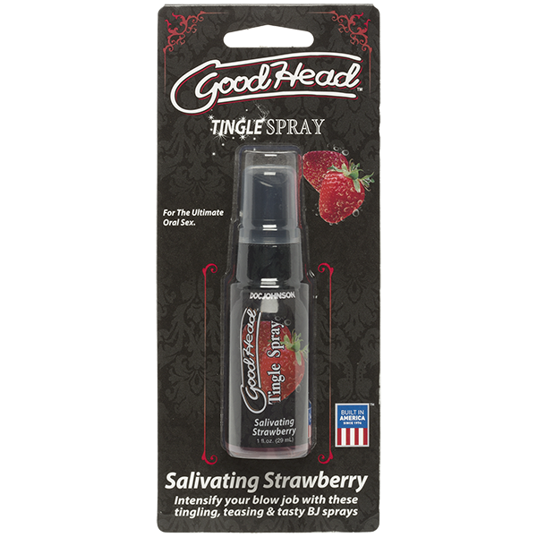 GOODHEAD TINGLE SPRAY SALIVATING STRAWBERRY 1 OZ