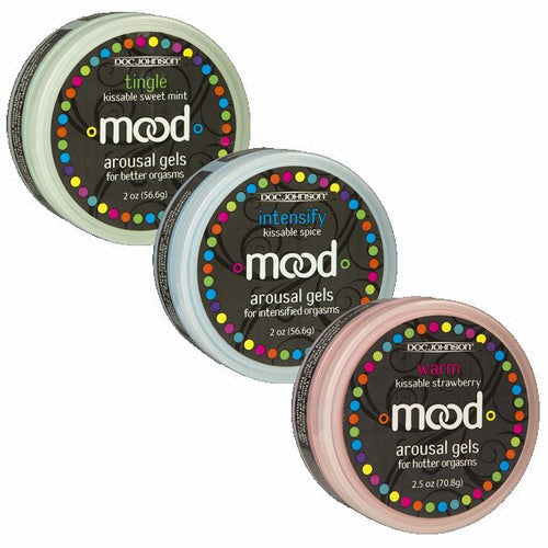 MOOD AROUSAL GELS 3 - 2 OZ JARS (BU)