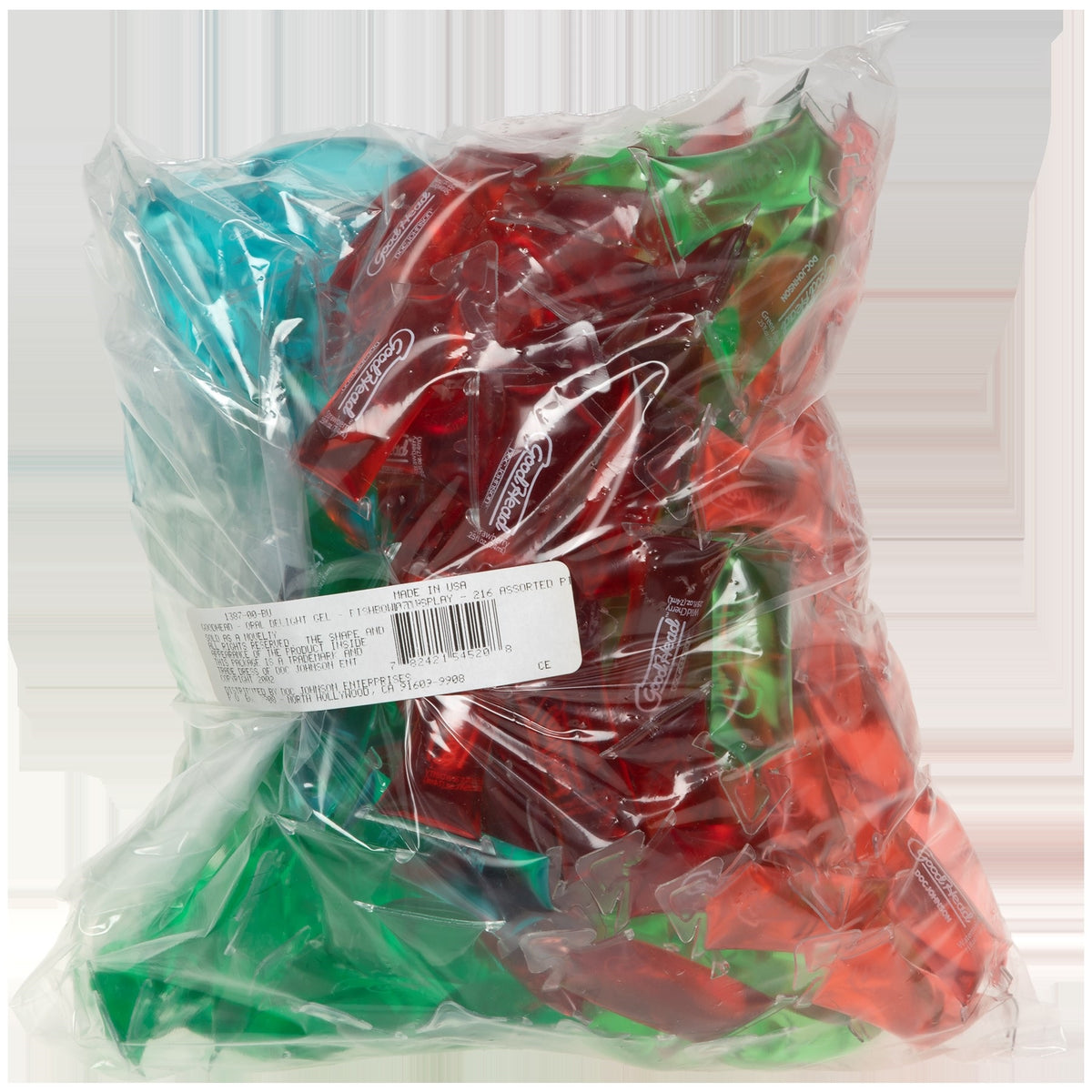 GOODHEAD ORAL DELIGHT GEL PILLOW PACKS 216 ASST PCS BULK REFILL