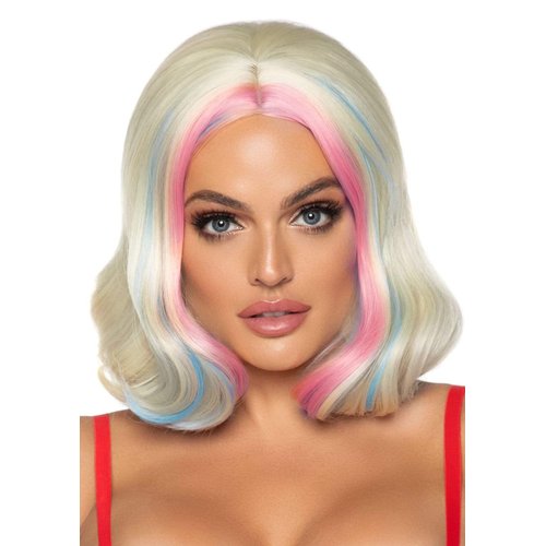 14" Money Piece Highlights Bob Wig - A2882     22022