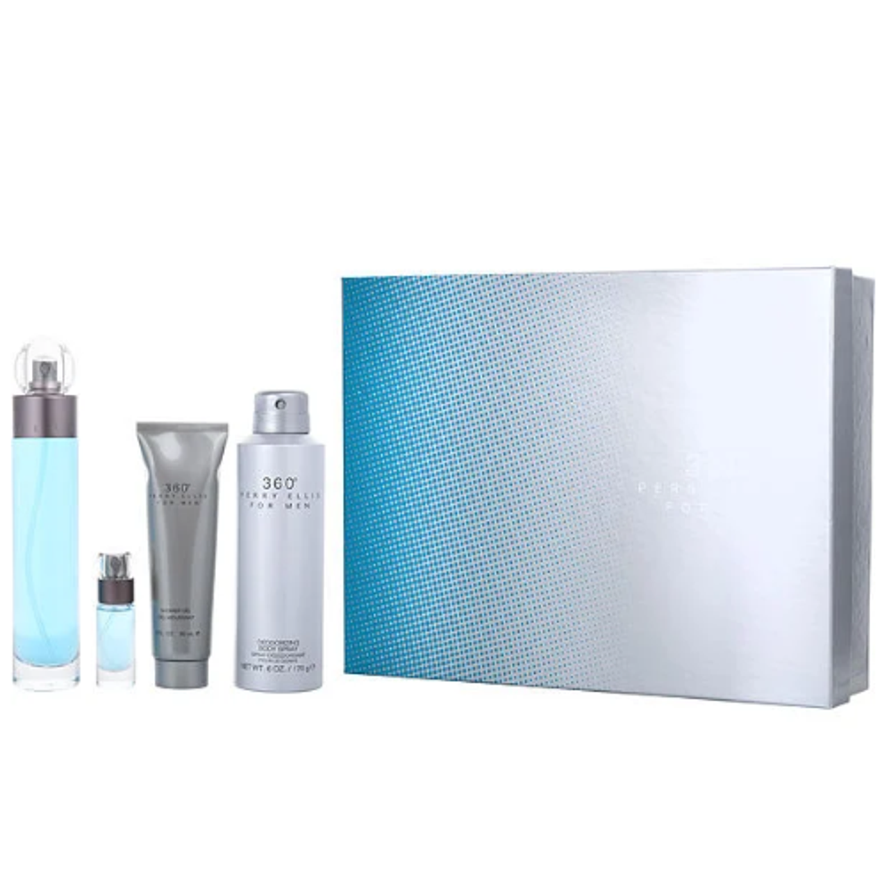 360 MEN 4PC SET, MEN'S GIFT SET, EDT