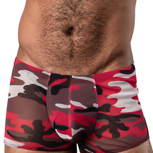 CUMOUFLAGE MINI SHORT RED XL - MP145914REXL