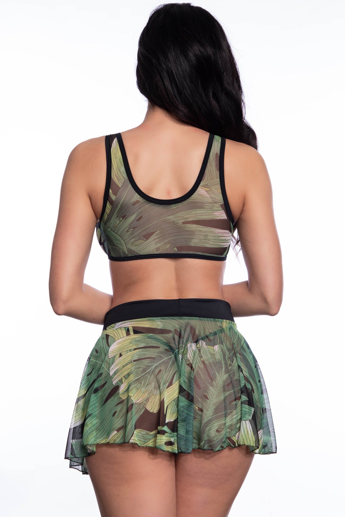7009 Palm Mesh Skirt SALE - 7009-0701-083010