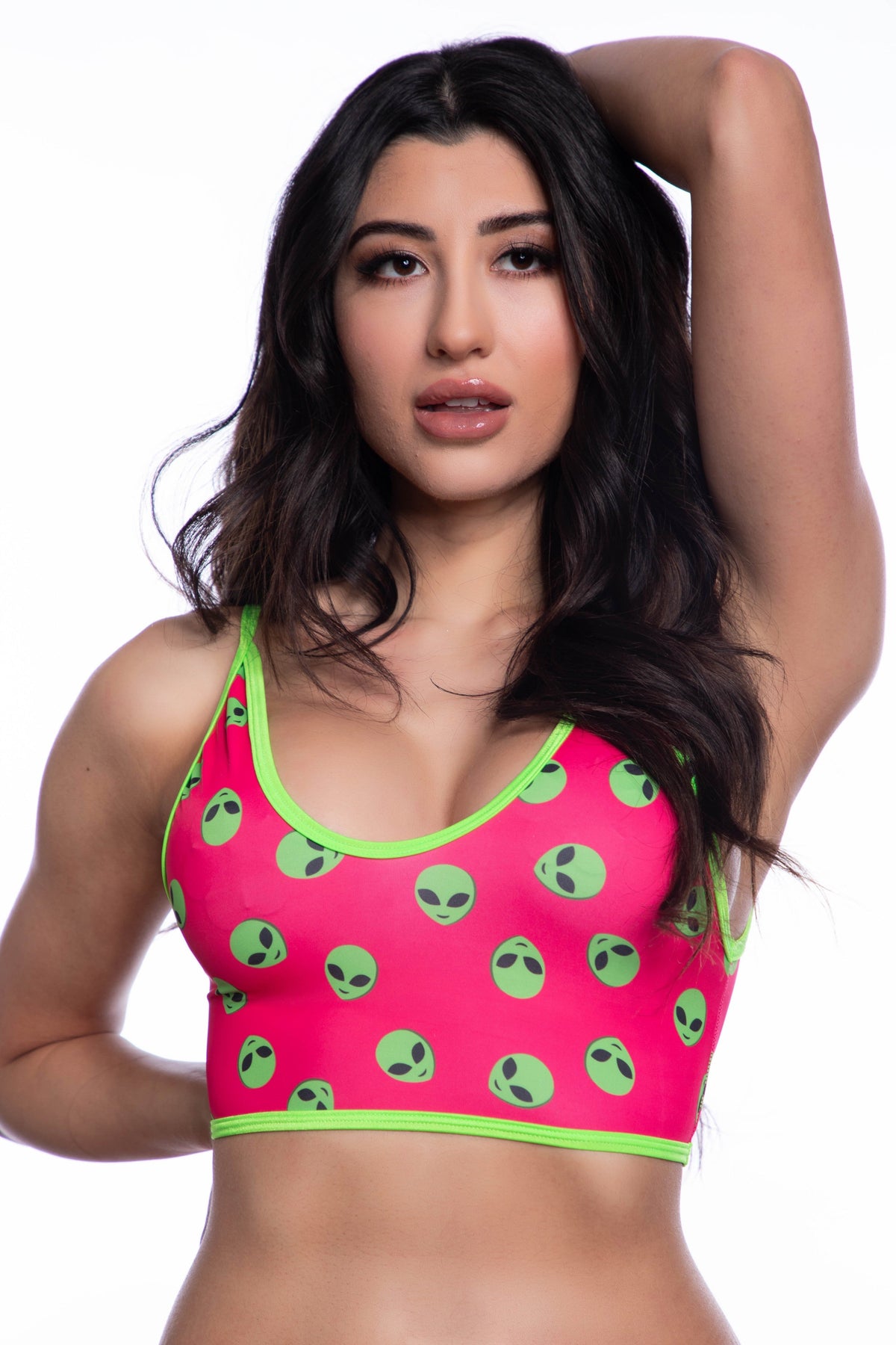 145 Pattern Tank Top - Alien  - SALE - 145-01-073038