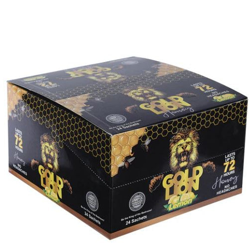 GOLD LION HONEY LEMON 24PC DISPLAY (NET) - COGLHLD