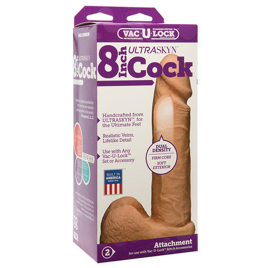 VAC-U-LOCK - 8-INCH ULTRASKYN COCK