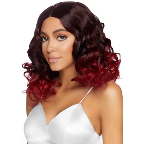 18" Curly Ombre Long Bob Wig - A2865     03622