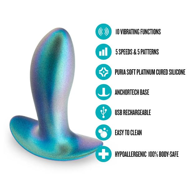 ANAL ADVENTURES MATRIX VOYAGER PLUG NEPTUNE TEAL - BN18702