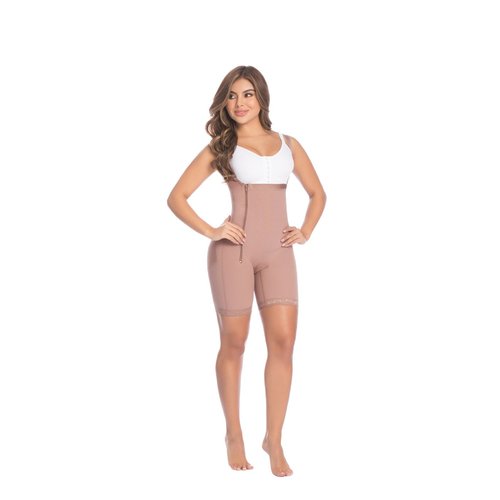Body Garment-Mid Thigh and Braless side zipper. Made with smart fabrics of first quality