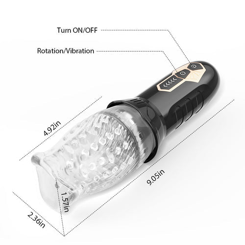 CYCLONE ORAL SEX MASTURBATOR (THE MALE STROKER ) - SW1067