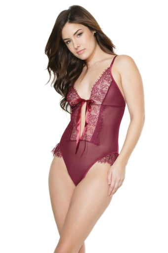 20407 - Crotchless Teddy