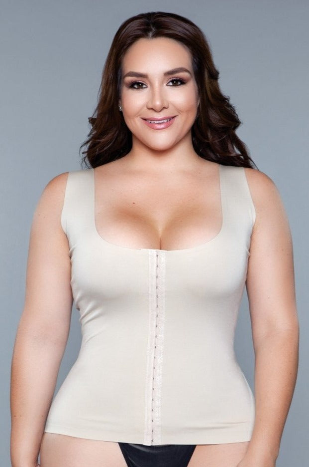 2041 Miraculous Shapewear Top-Pinkfoxxx