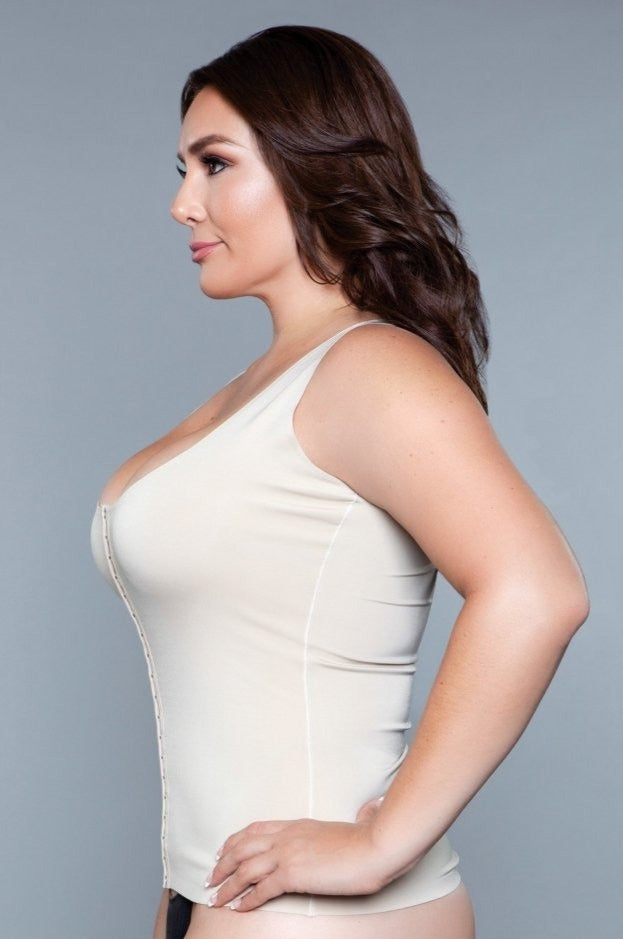 2041 Miraculous Shapewear Top-Pinkfoxxx