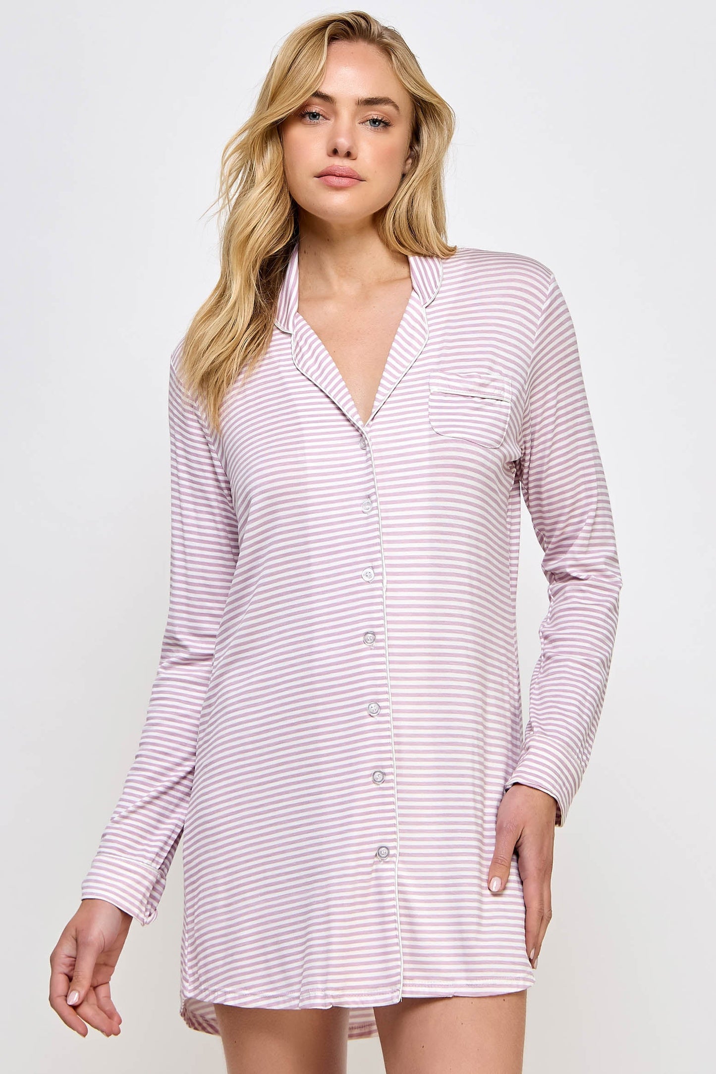 2088 Mahina Sleep Shirt-Pinkfoxxx