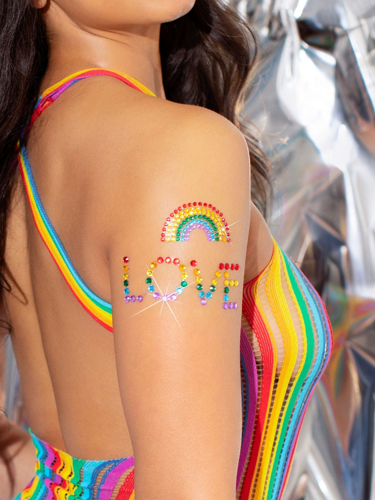 Pride Stick-On Body Jewels - BODY018   10122
