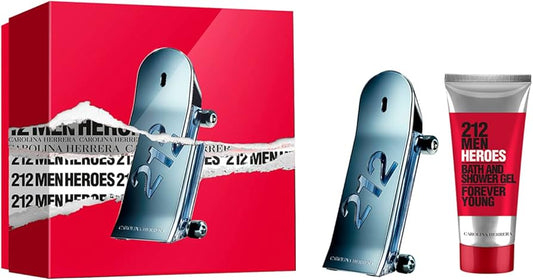 212 HEROES FOREVER YOUNG 2PC SET, MEN'S PERFUME, EDT-Pinkfoxxx