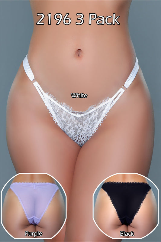 2196 Aspen 3 Pack-Pinkfoxxx