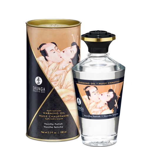 WARMING MASSAGE OIL VANILLA FETISH 3.5 OZ - SH2207