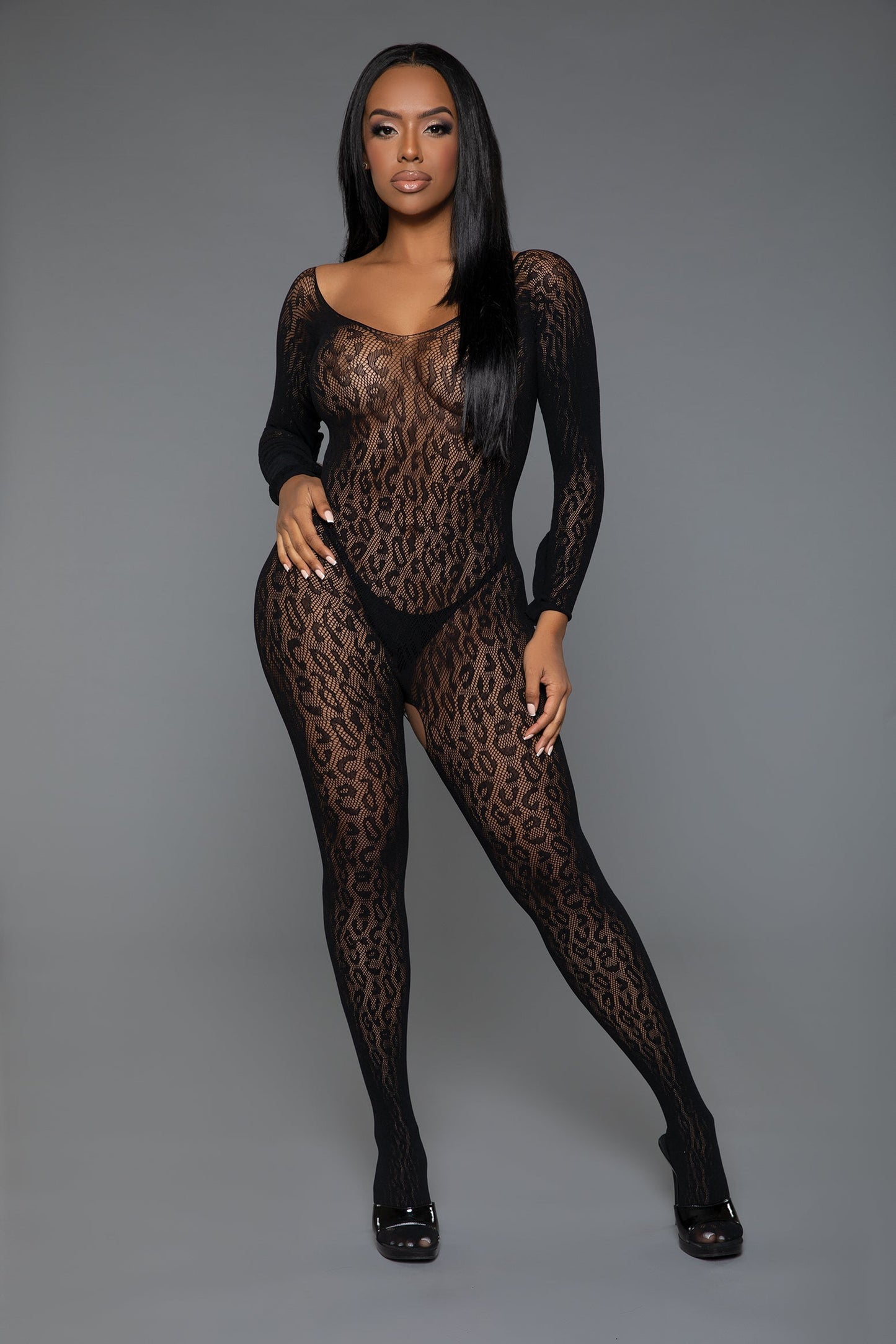 2354 Animal Instinct Bodystocking-Pinkfoxxx