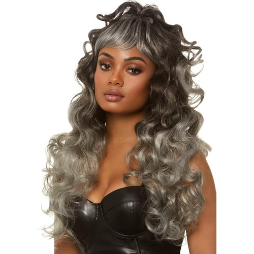 24" Long Curly Ponytail Wig - A2856     02522