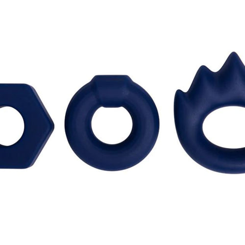 LIQUID SILICONE COCK RING SET 3 - MTBO24002