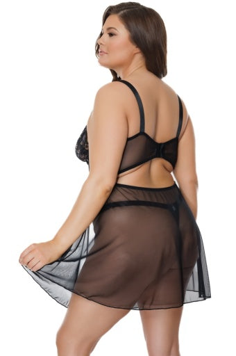 24102 - Babydoll & Thong