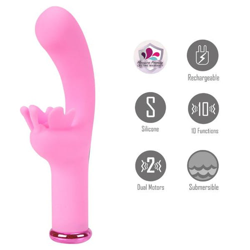 MYLA G-SPOT VIBRATOR PINK - MTMA2419PNK