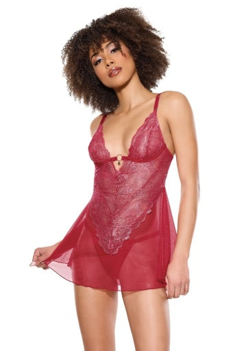 24306 - Babydoll & Thong